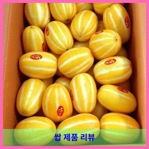 당일수확 신선 성주 참외, 1박스, 5kg (가정용 로얄과)